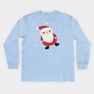 Santa is ready for Christmas Kids Long Sleeve T-Shirt